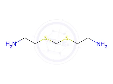 Chemical structure of 2,2'-(Methylenebis(Sulfanediyl))Diethanamine