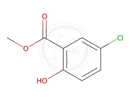 Chemical structure of METHYL 5-CHLOROSALICYLATE