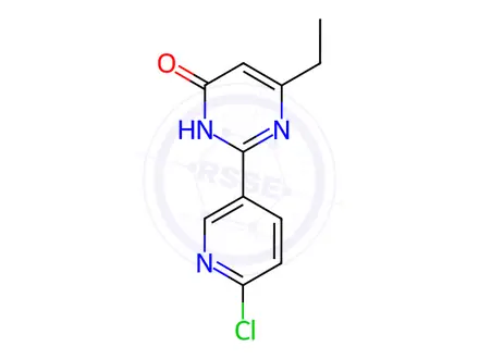 Chemical structure of 2-(6-Chloropyridin-3-yl)-6-ethylpyrimidin-4(3H)-one
