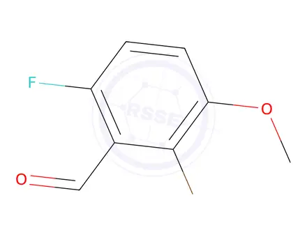 Chemical structure of 2-BROMO-6-FLUORO-3-METHOXYBENZALDEHYDE