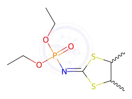 Chemical structure of Mephosfolan Impurity 3