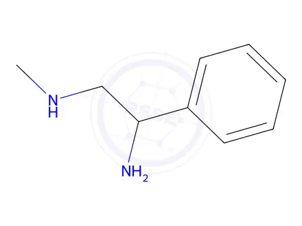 Chemical structure of N1-methyl-2-phenylethane-1,2-diamine