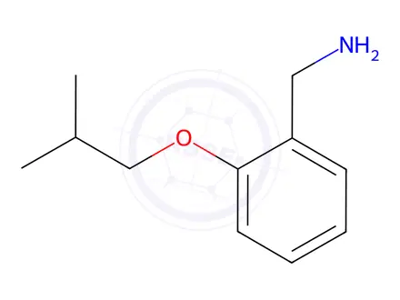 Chemical structure of [2-(2-methylpropoxy)phenyl]methanamine