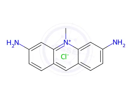 Chemical structure of Acriflavin B