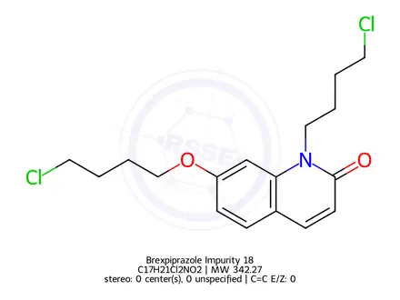 Chemical structure of Brexpiprazole Impurity 2