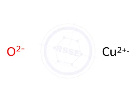 Chemical structure of Copper oxide (CuOx)