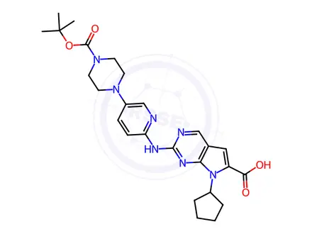 Chemical structure of Ribociclib Impurity 49