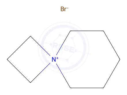 Chemical structure of 4-Azoniaspiro[3.5]nonane bromide