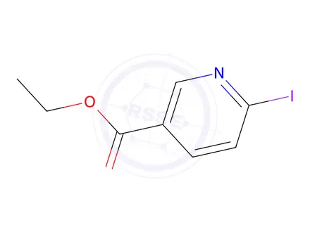 Chemical structure of 6-Iodopyridine-3-carboxylic acid ethyl ester