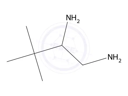 Chemical structure of 3,3-Dimethylbutane-1,2-diamine