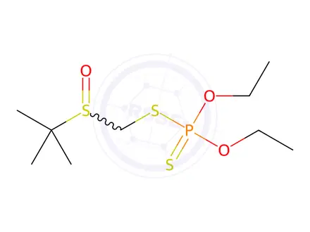 Chemical structure of Terbufos-sulfoxide