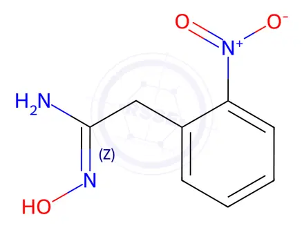 Chemical structure of N'-Hydroxy-2-(2-nitrophenyl)ethanimidamide