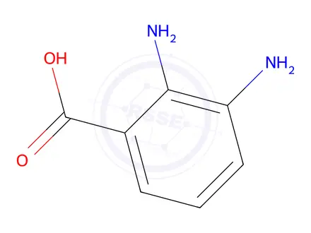Chemical structure of 2,6-DIAMINOBENZOICACID