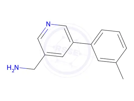 Chemical structure of (5-(M-tolyl)pyridin-3-yl)methanamine