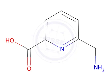 Chemical structure of 6-(AMINOMETHYL)-2-PYRIDINE CARBOXYLIC ACID DIHYDROCHLORIDE
