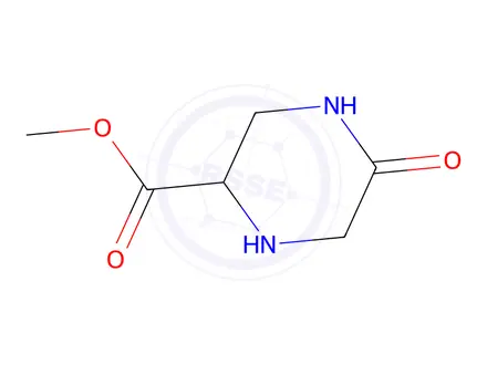 Chemical structure of methyl 5-oxopiperazine-2-carboxylate