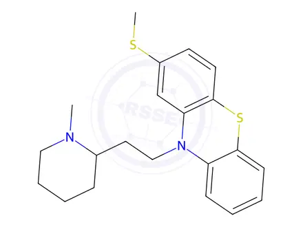 Chemical structure of Thioridazine Working Standard (Secondary Reference Standard)