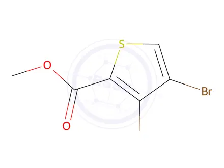 Chemical structure of 3,4-Dibromo-thiophene-2-carboxylic acid methyl ester