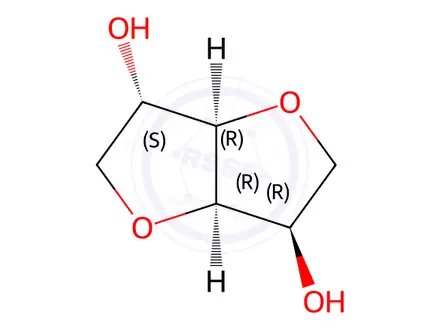 Chemical structure of Isosorbide