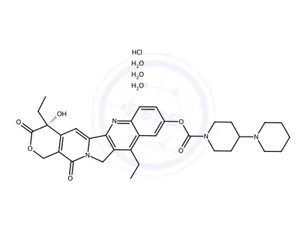 Chemical structure of Irinotecan-Impurity L (Hydrochloride Trihydrate Salt)