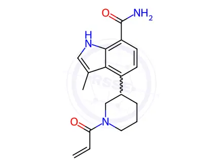 Chemical structure of Elsubrutinib Impurity 7