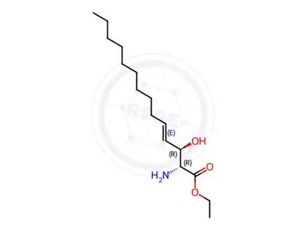 Chemical structure of (2S,3R,4E)-2-Amino-3-hydroxy-tetradecenoic Acid Ethyl Ester