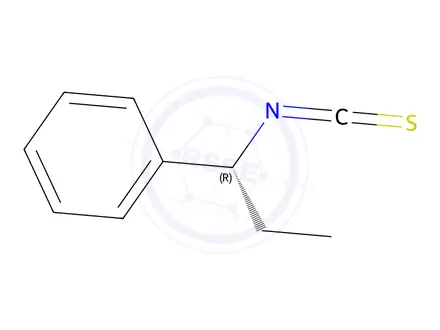 Chemical structure of (R)-(+)-1-Phenylpropyl isothiocyanate