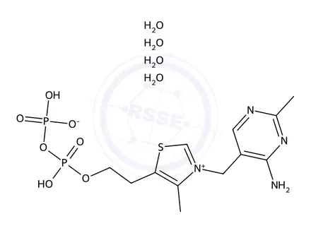 Chemical structure of Cocarboxylase tetrahydrate