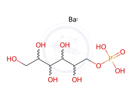 Chemical structure of D-MANNITOL 1-PHOSPHATE BARIUM SALT
