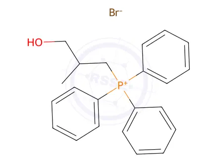Chemical structure of (R)-(3-Hydroxy-2-methylpropyl)triphenylphosphonium bromide