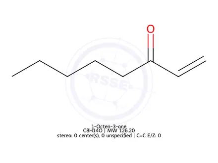 Chemical structure of 1-Octen-3-one