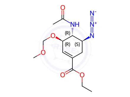 Chemical structure of Oseltamivir Phosphate Impurity 189