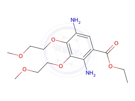 Chemical structure of Erlotinib impurity 133