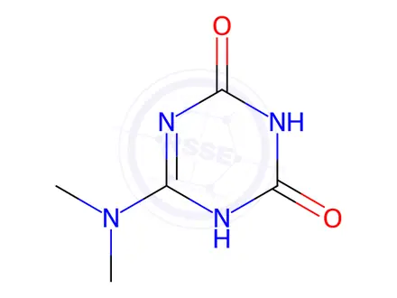 Chemical structure of Altretamine diketo analog