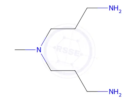 Chemical structure of N,N-Bis(3-aminopropyl)methylamine
