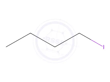Chemical structure of 1-Iodobutane (BSC)