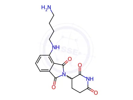 Chemical structure of Pomalidomide Impurity 76