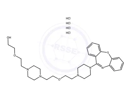 Chemical structure of Quetiapine EP Impurity N TetraHCl