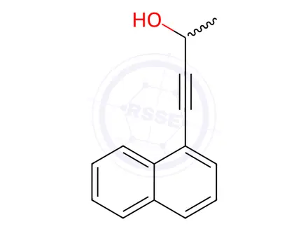 Chemical structure of 4-(Naphthalen-1-yl)but-3-yn-2-ol