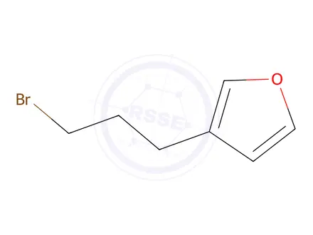 Chemical structure of 3-(3-Bromopropyl)furan
