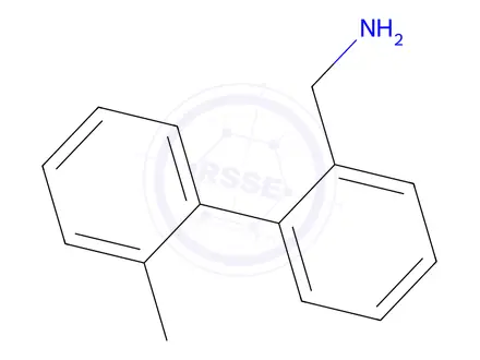 Chemical structure of 2'-Methyl-biphenyl-2-methanamine Hydrochloric Acid Salt