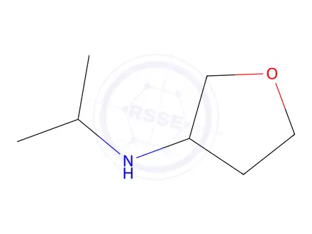 Chemical structure of N-(propan-2-yl)oxolan-3-amine