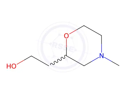 Chemical structure of 2-(4-Methylmorpholin-2-yl)ethanol