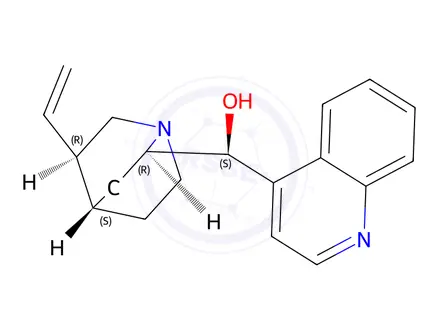 Chemical structure of Cinchonine