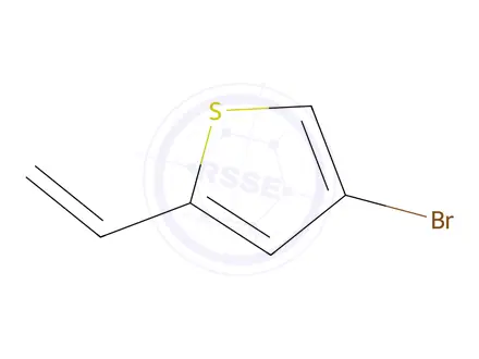 Chemical structure of 4-Bromo-2-vinylthiophene