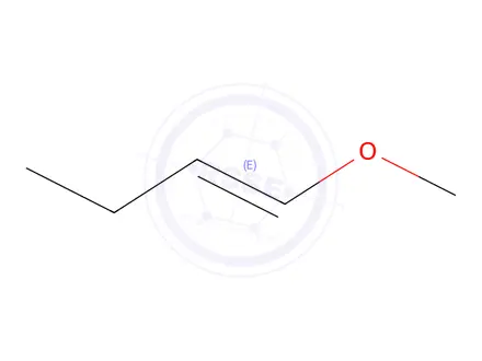 Chemical structure of (E)-1-methoxybut-1-ene