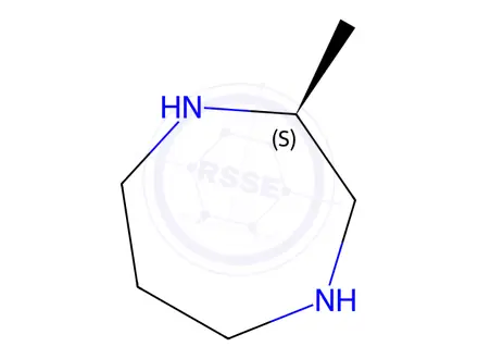 Chemical structure of (S)-2-methyl-1,4-diazepane