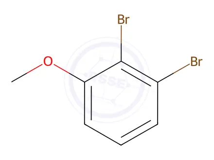 Chemical structure of 2,3-Dibromoanisole