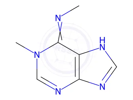 Chemical structure of N6,1-Dimethyladenine