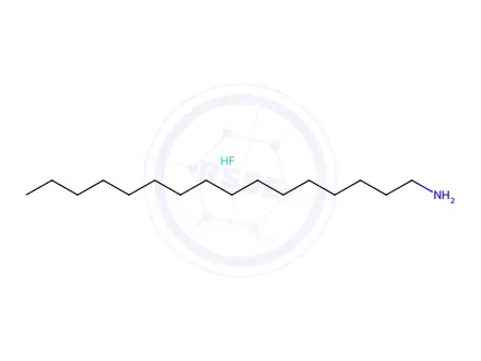 Chemical structure of CETYLAMINE FLUORIDE